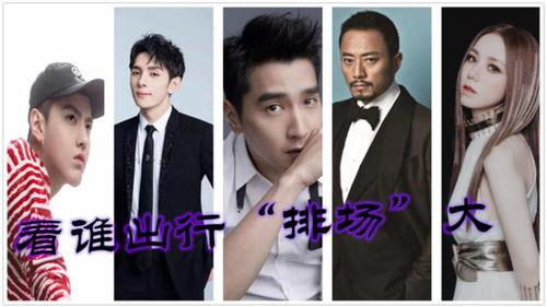 明星网红出场图片,明星网红风采瞬间集锦